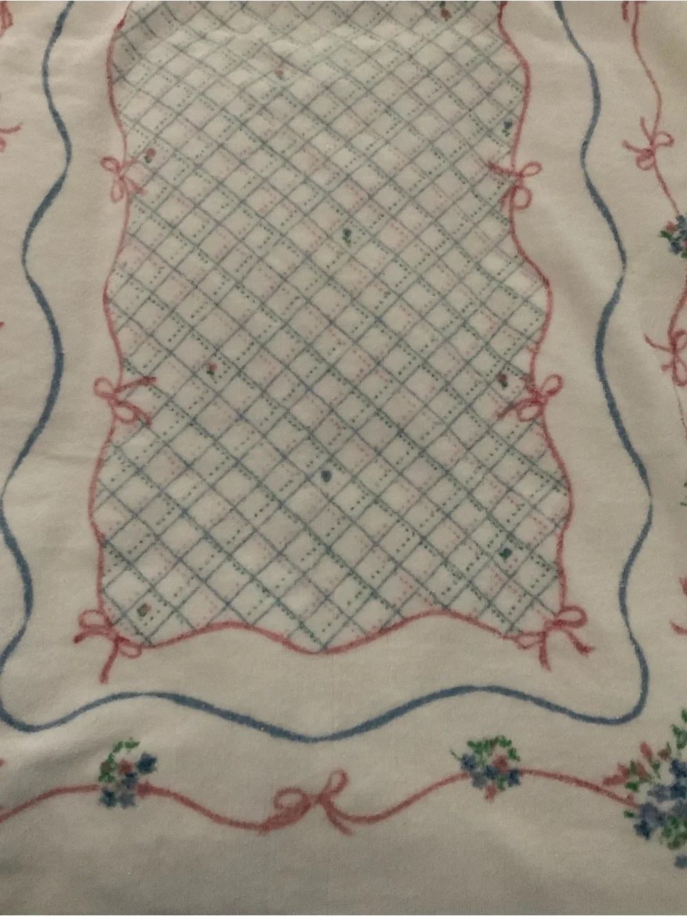 Vintage Springmaid Floral 4 piece set 2 Towels and 2 wash cloths cottagecore